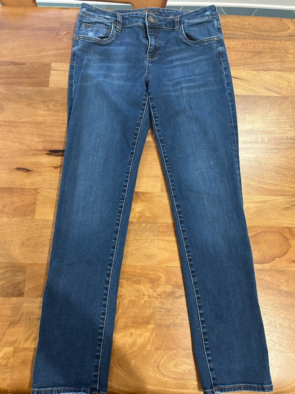 Kut from the Kloth Women's Medium Blue Skinny Jeans Size 6